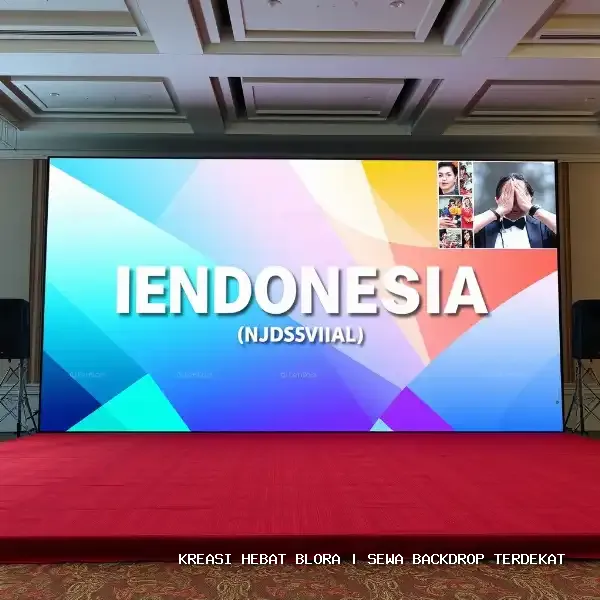 Sewa Backdrop Terdekat Blora – Solusi Visual Panggung