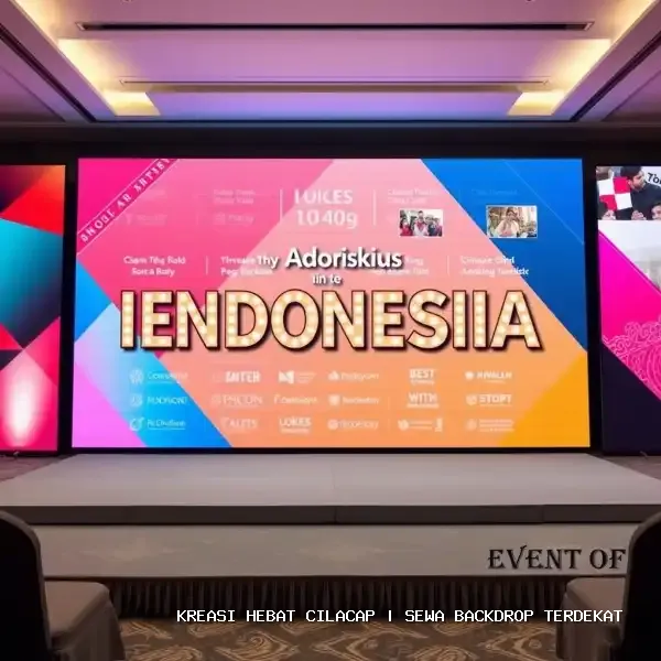 sewa backdrop terdekat Cilacap