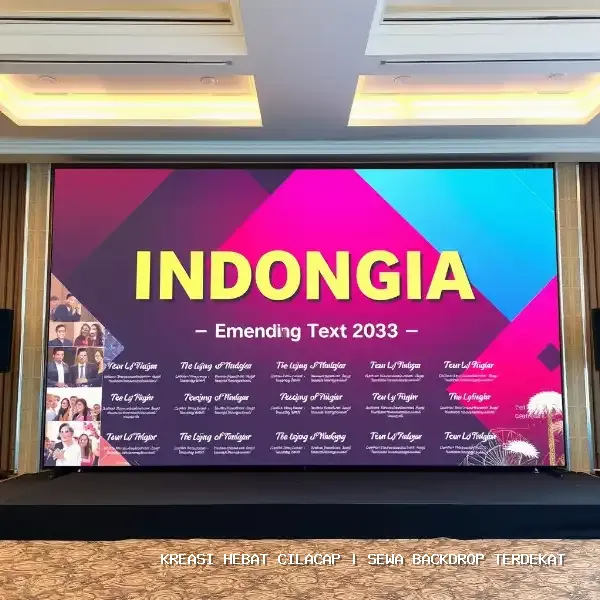 Sewa Backdrop Terdekat Cilacap