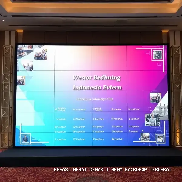 sewa backdrop terdekat Demak