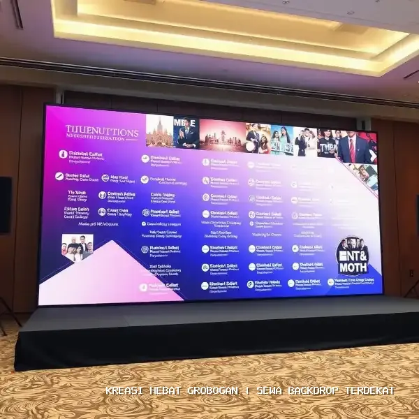 Sewa Backdrop Terdekat Grobogan – Solusi Visual Panggung