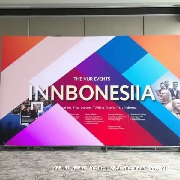 sewa backdrop terdekat Jogja