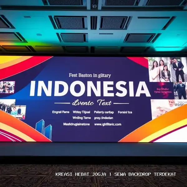 Sewa Backdrop Terdekat Jogja – Kreasi Hebat Jogja