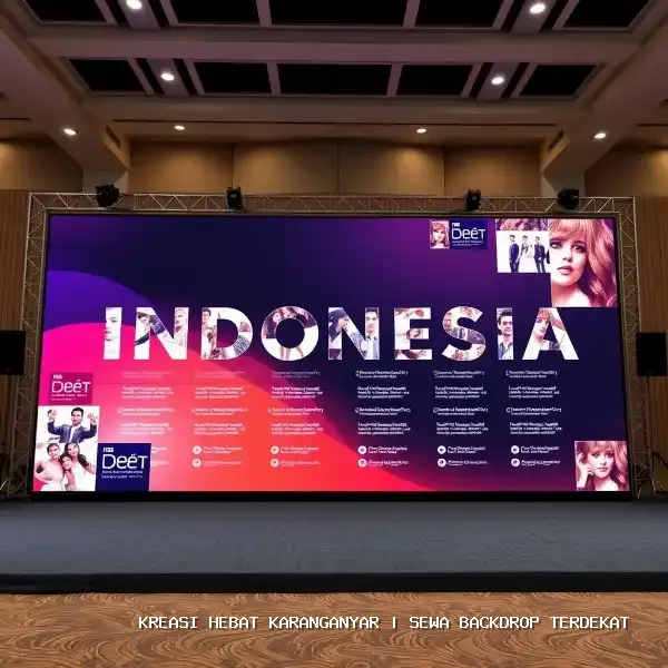 sewa backdrop terdekat Karanganyar