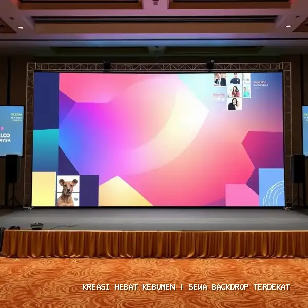 Sewa Backdrop Terdekat Kebumen – Kreasi Hebat