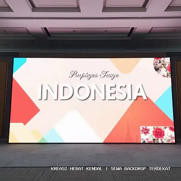 sewa backdrop terdekat Kendal