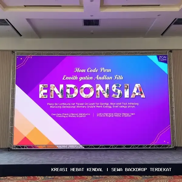 Sewa Backdrop Terdekat Kendal – Kreasi Hebat