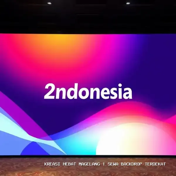 sewa backdrop terdekat Magelang