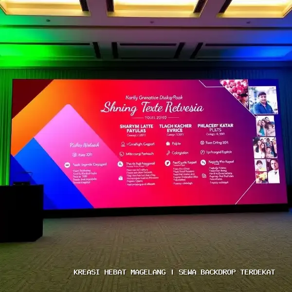 Sewa Backdrop Terdekat Magelang – Kreasi Hebat