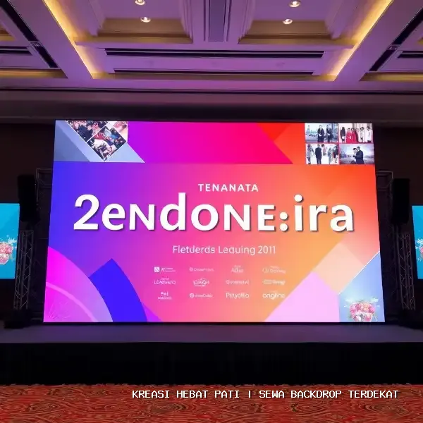 Sewa Backdrop Terdekat Pati – Solusi Visual Panggung Profesional