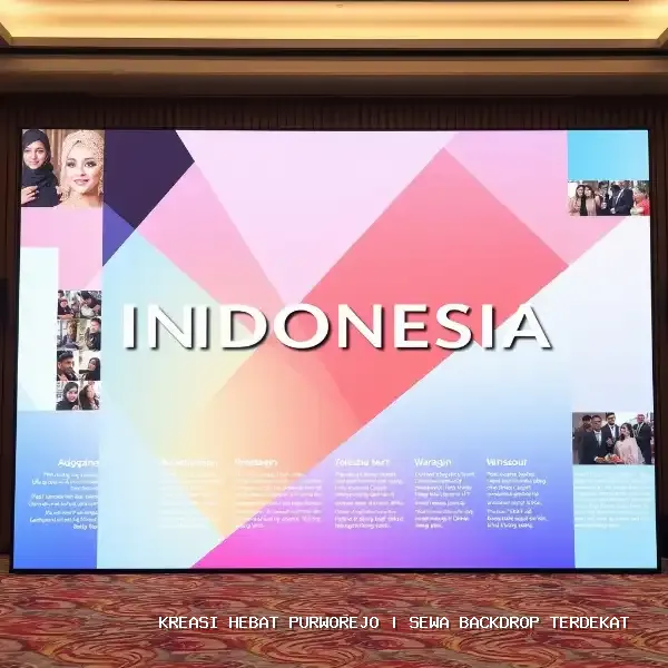 Sewa Backdrop Terdekat Purworejo – Solusi Visual Panggung