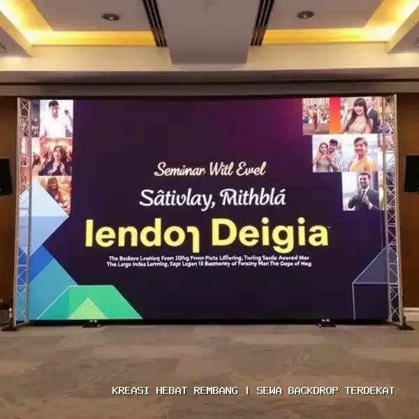 sewa backdrop terdekat Rembang