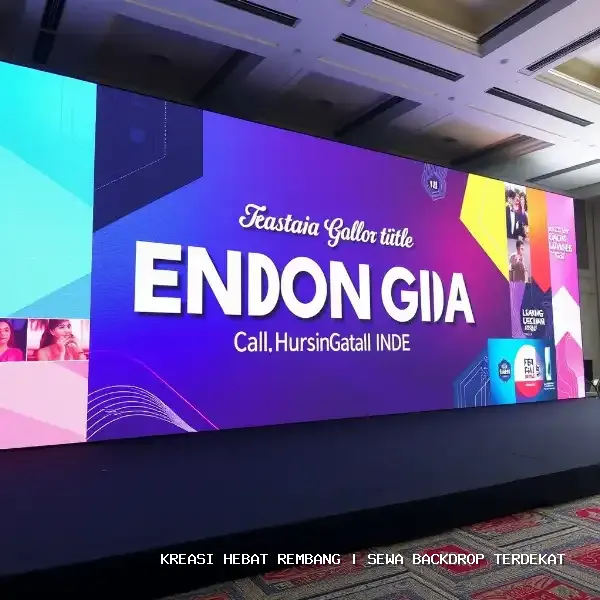 Sewa Backdrop Terdekat Rembang – Kreasi Hebat