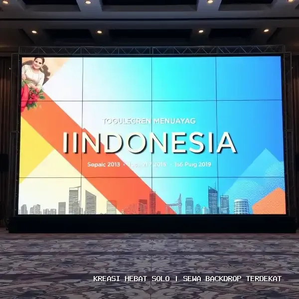 sewa backdrop terdekat Solo