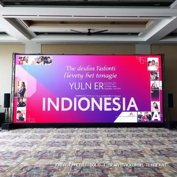 Sewa Backdrop Terdekat Solo – Kreasi Hebat Solo