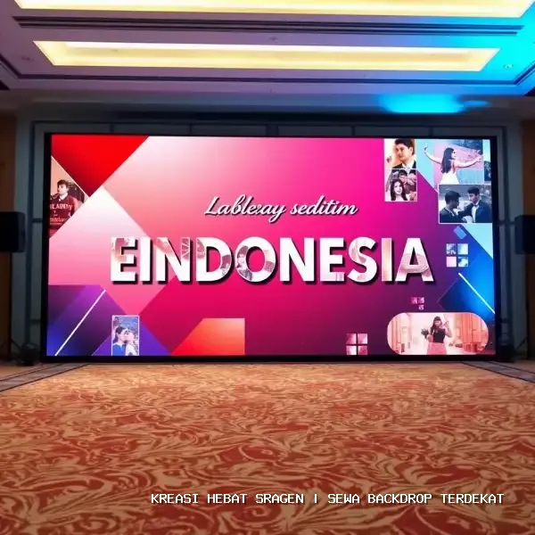 Sewa Backdrop Terdekat Sragen – Solusi Visual Panggung