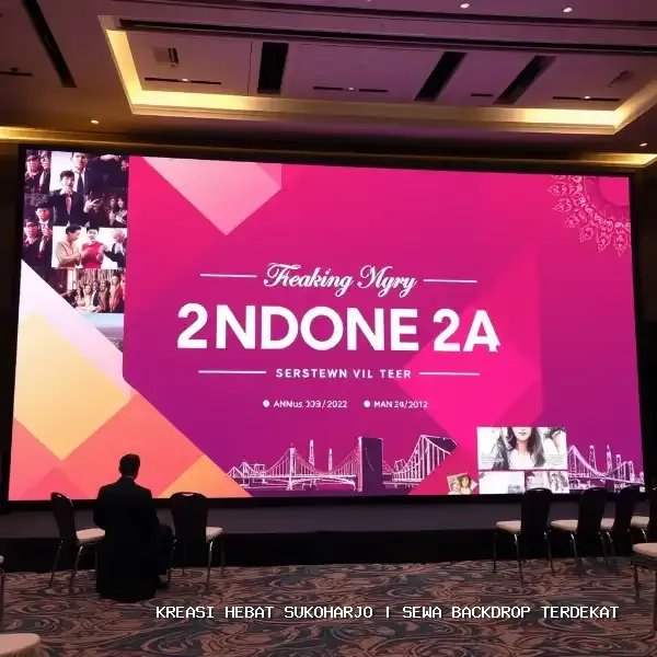 Sewa Backdrop Terdekat Sukoharjo