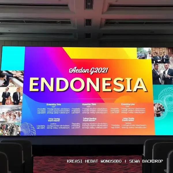 sewa backdrop Wonosobo