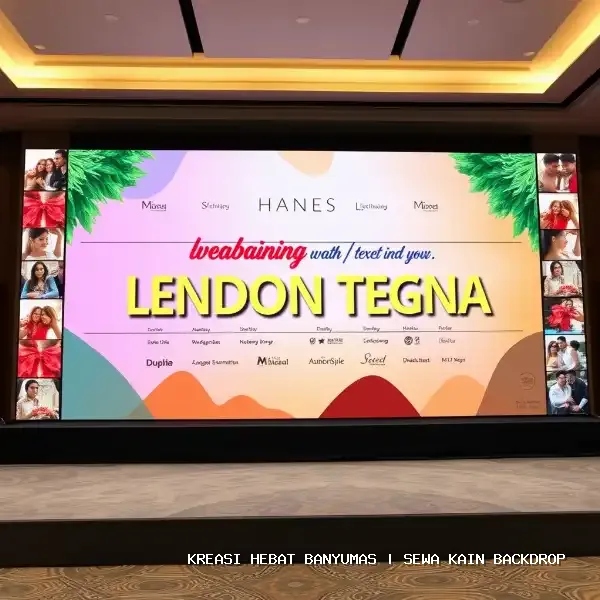 sewa kain backdrop Banyumas