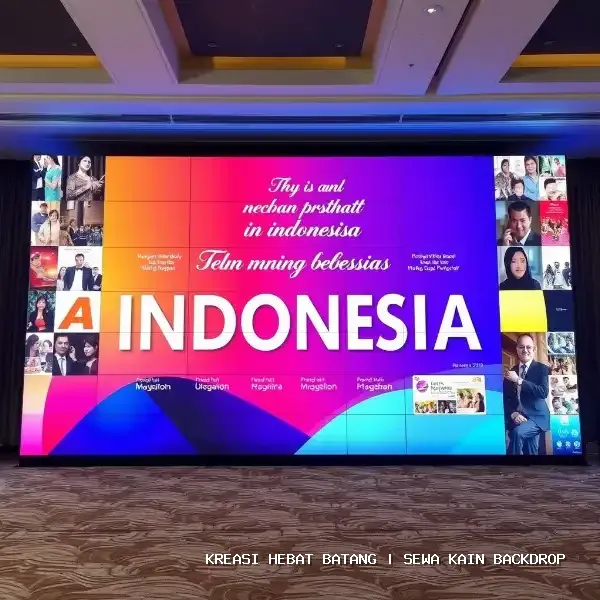 Sewa Kain Backdrop Batang – Estetika Panggung Profesional