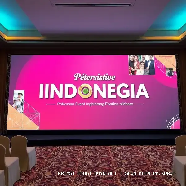 Sewa Kain Backdrop Boyolali – Estetika Panggung Profesional
