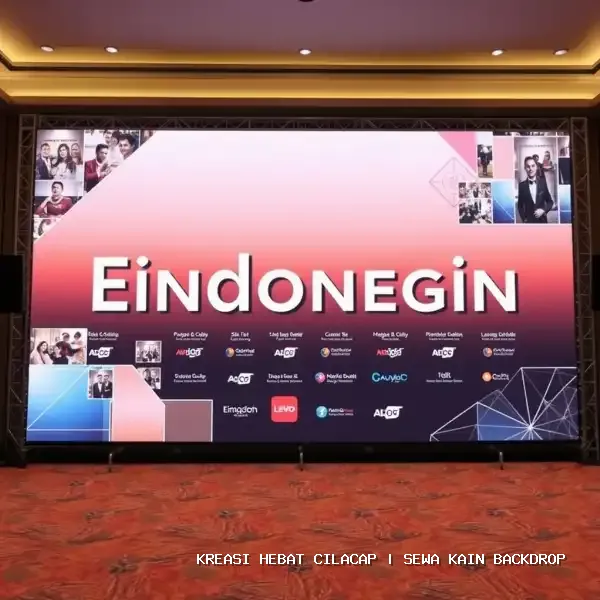 Sewa Kain Backdrop Cilacap – Estetika Panggung Profesional