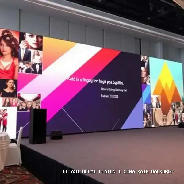 sewa kain backdrop Klaten