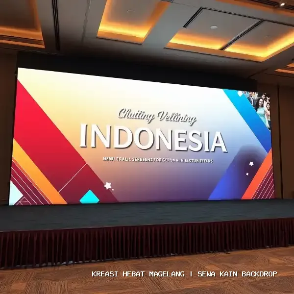 sewa kain backdrop Magelang