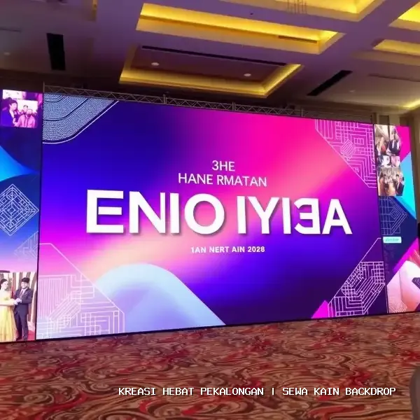 Sewa Kain Backdrop Pekalongan | Solusi Dekorasi Panggung