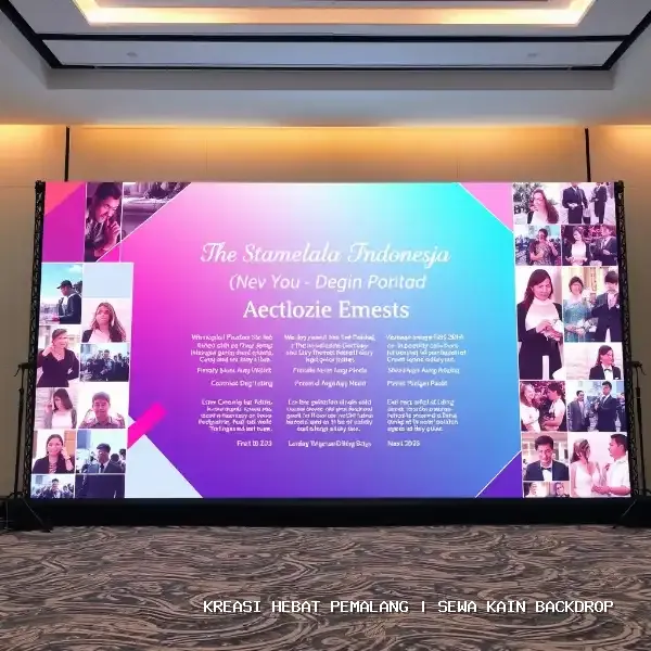 Sewa Kain Backdrop Pemalang – Solusi Visual Panggung