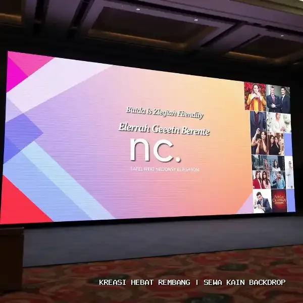 Sewa Kain Backdrop Rembang – Solusi Visual Panggung Profesional