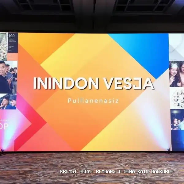 Sewa Kain Backdrop Rembang – Solusi Visual Panggung Profesional