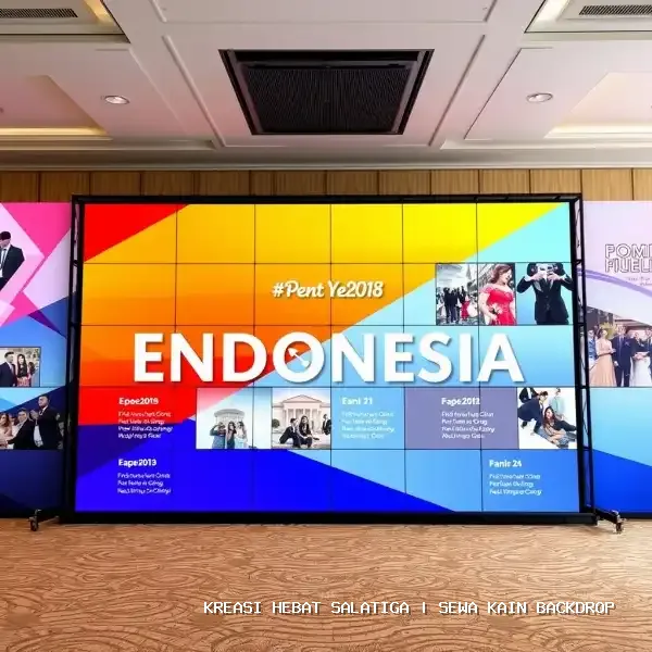 Sewa Kain Backdrop Salatiga – Solusi Visual Panggung Profesional