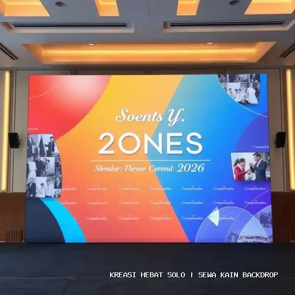 Sewa Kain Backdrop Solo untuk Event Profesional