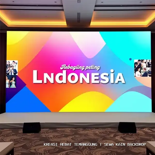 sewa kain backdrop Temanggung