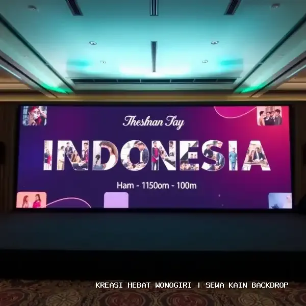 sewa kain backdrop Wonogiri