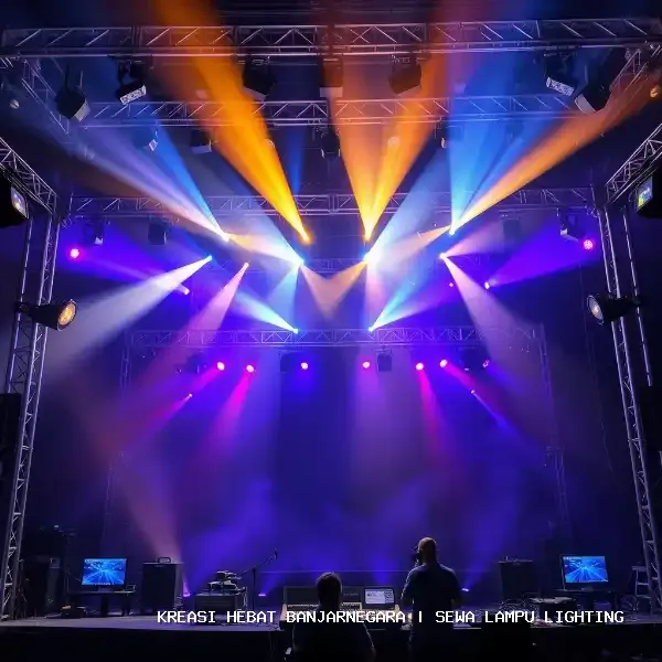 sewa lampu lighting Banjarnegara