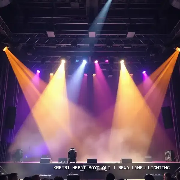 sewa lampu lighting Boyolali