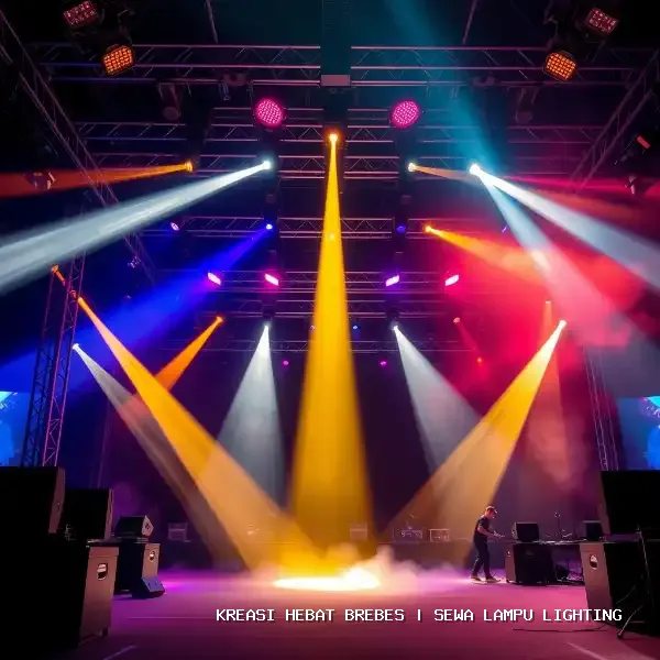 sewa lampu lighting Brebes