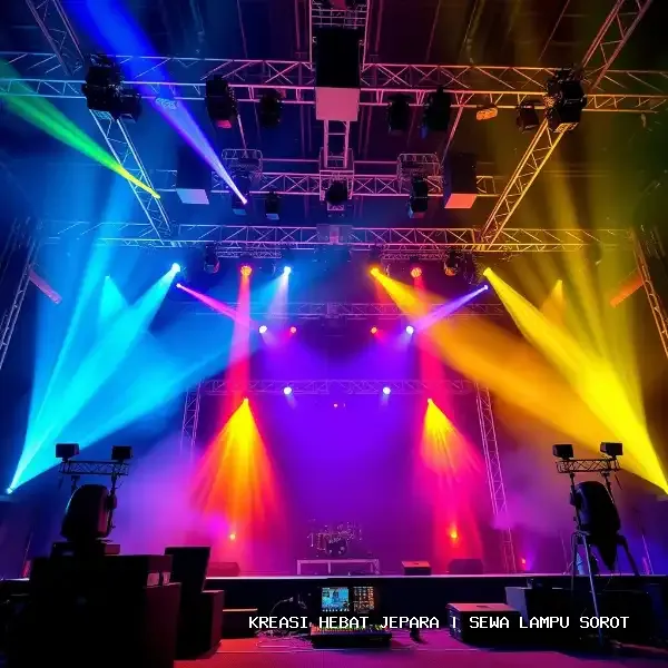 sewa lampu sorot Jepara