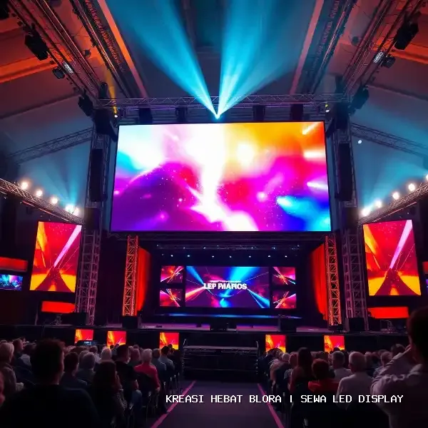 sewa led display Blora