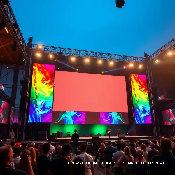 Sewa LED Display Bogor – Videotron Outdoor P4.8 All-Weather