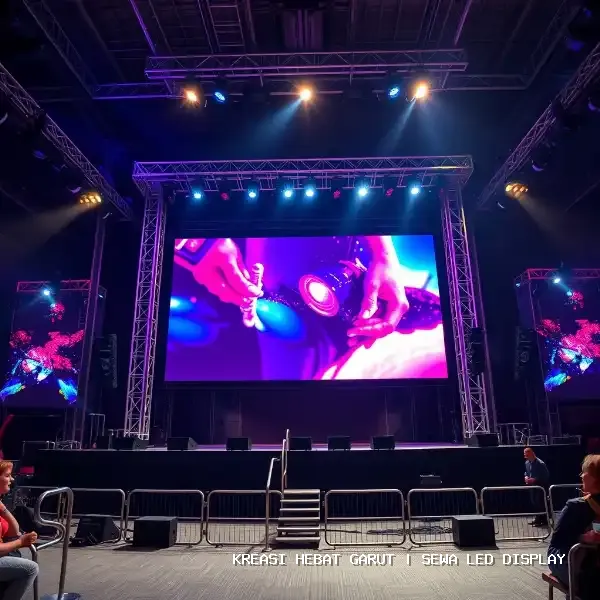 sewa led display Garut