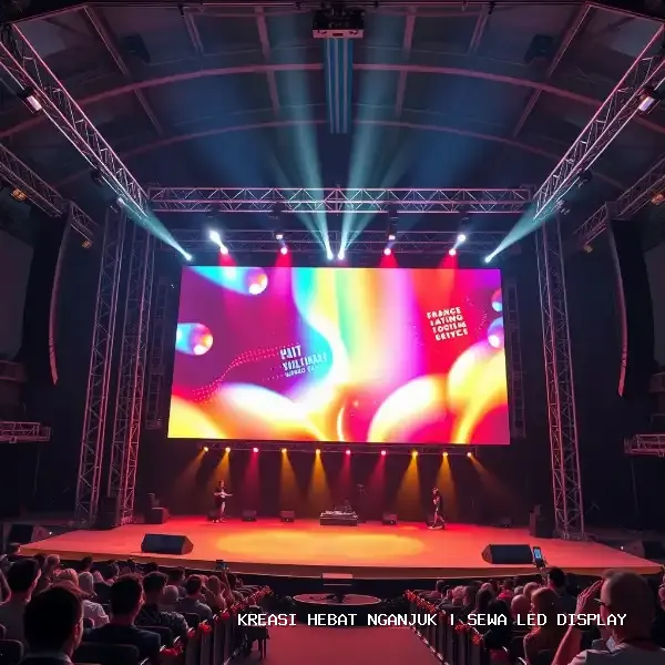 Sewa LED Display Nganjuk – Videotron Outdoor P4.8 All-Weather