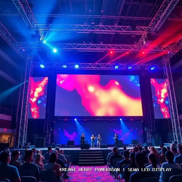 sewa led display Pamekasan – Videotron Indoor P3.9 High Refresh