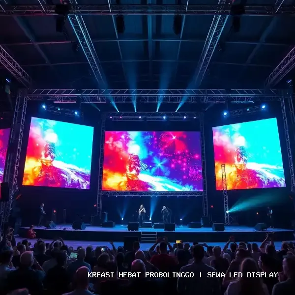 Sewa LED Display Probolinggo – Videotron Indoor P3.9 High Refresh