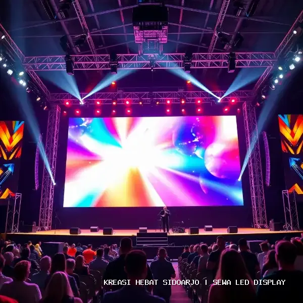 Sewa LED Display Sidoarjo – Videotron Outdoor P5.9 High Brightness