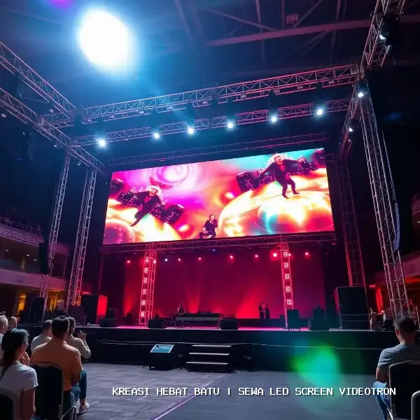 sewa led screen videotron Batu