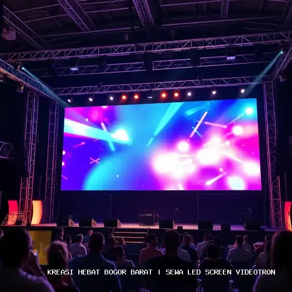 Sewa LED Screen Videotron Bogor Barat – Spesifikasi Utama