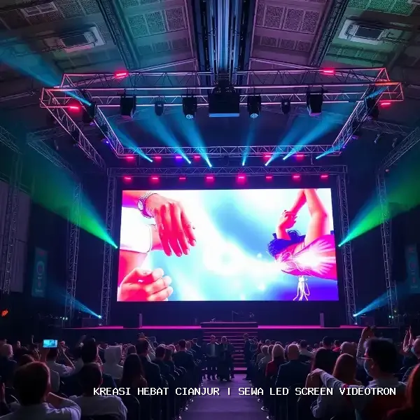 Sewa LED Screen Videotron Cianjur – P3.9 High Refresh